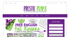 Desktop Screenshot of prestoplans.com